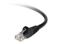 Belkin - Patch-kabel - RJ-45 (hane) till RJ-45 (hane) - 3 m - STP - CAT 6 - hakfri - svart - för Omniview SMB 1x16, SMB 1x8; OmniView SMB CAT5 KVM Switch A3L980B03MBK-HS