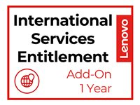Lenovo International Services Entitlement Add On - Utökat serviceavtal - förlängning av zontäckning (för stationära datorer) - 1 år - för ThinkCentre M70t Gen 4; M80t Gen 3; ThinkCentre Neo 50t Gen 3; ThinkCentre neo 50t Gen 4 5PS0K82834