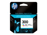 HP 300 - 4 ml - färg (cyan, magenta, gul) - original - bläckpatron - för Deskjet F4210, F4213, F4230, F4235, F4250, F4273, F4274, F4275, F4283, F4288, F4292, F4293 CC643EE#UUS