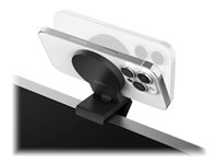 Belkin - Magnetisk montering för mobiltelefon - MagSafe-kompatibel, för Mac-datorer och bildskärmar - för Apple iPhone 12, 13, 14 MMA007BTGY