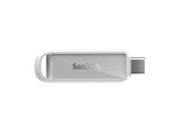 SanDisk Phone Drive - USB flash-enhet - 512 GB - USB-C 3.2 Gen 1 - arctic white SDIXS0N-512G-GN6NE