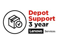 Lenovo Depot - Utökat serviceavtal - material och tillverkning - 3 år (från ursprungligt inköpsdatum av utrustningen) - för 100e Chromebook Gen 3; V15; V15 G2 ITL; V15 G3 ABA; V15 IML; V17 G3 IAP; V17 G4 IRU 5WS0Q81869