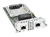 Cisco Fourth-Generation Multi-flex Trunk Voice/Clear-channel Data T1/E1 Module - Expansionsmodul - T1/E1 x 2 - T-1/E-1 - för Cisco 4451-X NIM-2MFT-T1/E1=