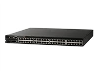 Brocade FCX 648 - Switch - L3 - Administrerad - 48 x 10/100/1000 - rackmonterbar FCX648-I