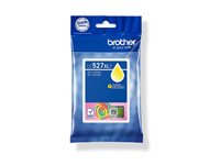 Brother LC527XLY - Lång livslängd - gul - original - pillow pack - bläckpatron - för Brother MFC-J4350DW, MFC-J4550DW LC527XLY