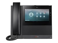 Poly CCX 700 OpenSIP - VoIP-telefon - med digital kamera med nummerpresentation/samtal väntar - SIP, RTCP, RTP - 24 linjer - svart 82Z83AA