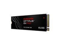 SanDisk Optimus GX PRO 8100 - SSD - krypterat - 2 TB - inbyggd - M.2 2280 S3-M - PCI Express 5.0 x4 (NVMe) - TCG Opal Encryption 2.02 SDSP82200TAN-000E0