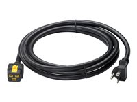 APC - Strömkabel - NEMA 5-20 (hane) till IEC 60320 C19 - AC 120 V - 20 A - 3 m - svart - för P/N: SMT2200I-AR, SMT2200R2I-AR, SMT3000I-AR, SMT3000R2I-AR, SMX2KR2UNCX145 AP8751