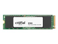 Crucial E100 - SSD - 2 TB - inbyggd - M.2 2280 - PCIe 4.0 x4 (NVMe) CT2000E100SSD8