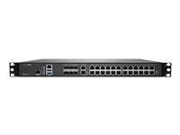 SonicWall NSa 5700 - Essential Edition - säkerhetsfunktion - med 3 års TotalSecure - 10GbE, 5GbE, 2.5GbE - 1U - kan monteras i rack 02-SSC-3923