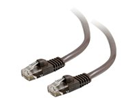 C2G Enhanced Cat5E 350MHz Snagless Patch Cable - Patch-kabel - RJ-45 (hane) till RJ-45 (hane) - 15 m - CAT 5e - formpressad, hakfri, tvinnad - brun 83680