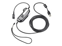 Poly SHS 2626-14 - PTT (push-to-talk)-tillbehör för headset - USB, säker röst, mono, serialiserad, momentan - TAA-kompatibel 8K7N1AA#AC3