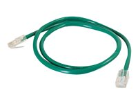 C2G Cat5e Non-Booted Unshielded (UTP) Network Patch Cable - Patch-kabel - RJ-45 (hane) till RJ-45 (hane) - 50 cm - UTP - CAT 5e - tvinnad, enhetsstart - grön 83060