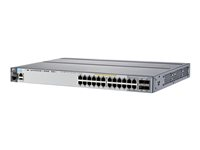 HPE Aruba 2920-24G-PoE+ - Switch - Administrerad - 24 x 10/100/1000 (PoE+) + 4 x delad Gigabit SFP - PoE+ J9727A#ABB