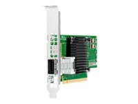 HPE InfiniBand HDR100/Ethernet 100Gb 1-port 940QSFP56 - Nätverksadapter - PCIe 4.0 x16 låg profil - 100Gb Ethernet / 100Gb Infiniband QSFP28 x 1 - för Apollo 20 2U; Nimble Storage dHCI Large Solution with HPE ProLiant DL380 Gen10 P06250-B21