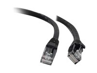 C2G - Patch-kabel - RJ-45 (hane) till RJ-45 (hane) - 2 m - UTP - CAT 5e - startad, hakfri - svart 82414