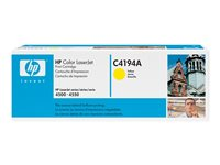 HP C4194A - Gul - original - LaserJet - tonerkassett (C4194A) - för Color LaserJet 4500, 4500dn, 4500n, 4550, 4550DN, 4550HDN, 4550N C4194A