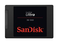 SanDisk Ultra 3D - SSD - 500 GB - inbyggd - 2.5" - SATA 6Gb/s SDSSDH3-500G-G26