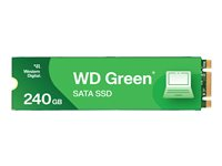 WD Green WDS240G3G0B - SSD - 240 GB - inbyggd - M.2 2280 - SATA 6Gb/s WDS240G3G0B