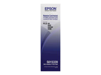 Epson - Svart - färgband - för PLQ 20, 20D, 20DM, 20M, 22, 22CS, 22CSM, 22M, 30, 30M, 35, 50, 50CS, 50CSM, 50M C13S015339