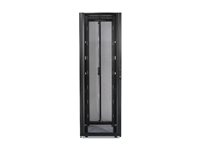 APC NetShelter SX Enclosure with Sides - Rack - svart - 45U - 19" AR3355