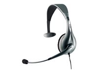 Jabra UC Voice 150 MS Mono - Headset - på örat - kabelansluten - grå 1593-823-109