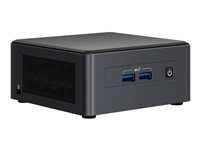 Intel Next Unit of Computing Kit 11 Pro Kit - NUC11TNHi3 - mini-PC Core i3 1115G4 3 GHz - 0 GB - ingen HDD BNUC11TNHI30002