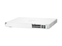 HPE Networking Instant On 1960 - Switch - Administrerad - 4 x 2.5GBase-T + 8 x 100/1000/10GBase-T + 2 x 100/1000/10GBase-T + 2 x 10 Gigabit SFP+ - rackmonterbar - PoE (480 W) S0F35A