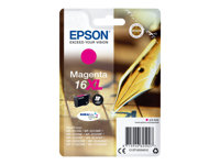 Epson 16XL - 6.5 ml - XL - magenta - original - blister - bläckpatron - för WorkForce WF-2010, 2510, 2520, 2530, 2540, 2630, 2650, 2660, 2750, 2760 C13T16334012