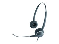 Jabra GN 2100 Micro-Boom Duo - Headset - på örat - kabelansluten 2139-02-04