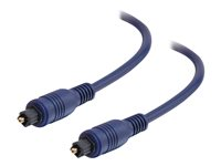 C2G Velocity - Digial audiokabel (optisk) - TOSLINK hane till TOSLINK hane - 1 m 80323