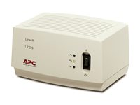 APC Line-R 1200VA - Automatisk spänningsregulator - AC 220/230/240 V - 1200 VA - utgångskontakter: 4 - beige LE1200I