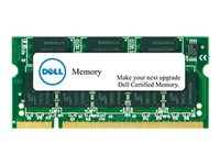 Dell - DDR3 - modul - 2 GB - SO DIMM 204-pin - 1333 MHz / PC3-10600 - 1.5 V - ej buffrad - icke ECC - för Inspiron 15 N5010, 15 N5030, 15 N5040, 15 N5050, 15R N5110, 17R 5720; Latitude E5520 A6994457