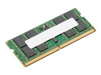 Lenovo - DDR5 - modul - 32 GB - SO DIMM 262-pin - 6400 MT/s - klockad - grön 4X71S86132