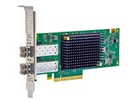 Emulex LPe37102 - Säker värd bussadapter - PCIe låg profil - 32Gb Fibre Channel x 2 - för PowerEdge R470, R570, R670, R6715, R6725, R770, R7715, R7725 406-BBXS