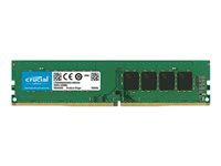 Crucial - DDR4 - modul - 16 GB - DIMM 288-pin - 2400 MHz / PC4-19200 - CL17 - 1.2 V - ej buffrad - icke ECC CT16G4DFD824AT