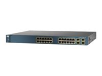 Cisco Catalyst 3560G-24TS - Switch - L3 - Administrerad - 24 x 10/100/1000 + 4 x Gigabit SFP - skrivbordsmodell WS-C3560G-24TS-S