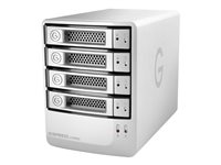 G-Technology G-SPEED eS PRO GSPPEB160004BDB - Hårddiskarray - 16 TB - 4 fack (SATA-600) - HDD 4 TB x 4 - SAS (extern) 0G02324