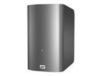 WD My Book Thunderbolt Duo WDBUTV0060JSL - Hårddiskarray - 6 TB - 2 fack - HDD 3 TB x 2 - Thunderbolt (extern) WDBUTV0060JSL-EESN