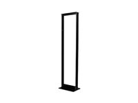 APC NetShelter 2 Post Open Frame Rack - Rack - svart - 45U - 19" - för P/N: SCL500RMI1UNC, SMTL1000RMI2UC, SMTL750RMI2UC, SMX1500RM2UC, SMX1500RM2UCNC AR201