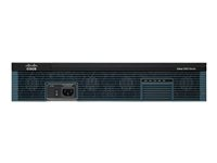 Cisco 2921 - Router 1GbE - WAN-portar: 3 - rackmonterbar CISCO2921/K9