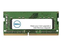 Dell - DDR4 - modul - 16 GB - SO DIMM 260-pin - 3200 MHz / PC4-25600 - 1.2 V - ej buffrad - ECC - Uppgradering - för Inspiron 15 3530; Precision 3240 Compact, 3551, 5550, 7550, 7750 AB489614