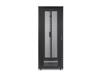 APC NetShelter SV - Rack skåp - svart - 48U - 19" AR2487