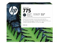 HP 775 - 500 ml - mattsvart - original - DesignJet - bläckpatron - för DesignJet Z6 Pro 1XB22A