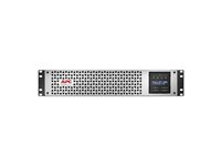 APC Smart-UPS Lithium Ion - UPS (kan monteras i rack) - linjeinteraktiv, 8x IEC C13, 1x IEC C19, SmartConnect+SmartSlot, AVR, LCD, med nätverkshanteringskort - AC 220/230/240 V - 2700 Watt - 3000 VA - USB, serial, RJ-45 - utgångskontakter: 9 - 2U - svart med främre avfasning i silver SMTL3000RMI2UCNC