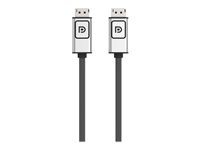 Belkin 10ft DisplayPort 1.2 Cable with Latches, M/M, 4k - DisplayPort-kabel - DisplayPort (hane) till DisplayPort (hane) - 3 m - för P/N: F1DN104W-3 F2CD000B10-E