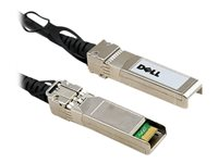 Dell Customer Kit - 25GBase direktkopplingskabel - SFP28 (hane) till SFP28 (hane) - 5 m - dubbelaxlad - passiv - för PowerEdge FC640, R440, R540, T440, T640; PowerSwitch S5212F-ON, S5232F-ON, S5296F-ON 470-ACEY