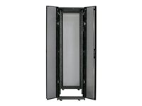 APC NetShelter SX Enclosure Without Sides - Rack skåp - svart - 42U - 19" AR3300X609