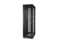 APC NetShelter SV - Rack skåp - svart - 42U - 19" - för P/N: SMT2200RM2UNC, SMT3000RM2UNC, SMTL1500RM3UC, SMTL1500RMI3UC, SMX2KRMLVNCUS AR2400FP1
