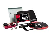 Kingston SSDNow KC300 Upgrade Bundle Kit - SSD - 120 GB - inbyggd - 2.5" (i 3,5-tums hållare) - SATA 6Gb/s SKC300S3B7A/120G